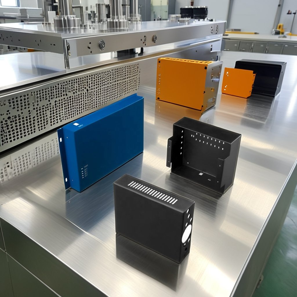 OEM Custom Sheet Metal Parts Fabrication Service Stamping Welding Laser Cutting Bending Forming Punching Processing Steel Iron