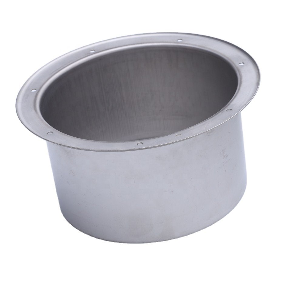 OEM deep drawing parts sheet metal fabrication manufacturer sheet metal stamping 316 stainless steel aluminum deep drawn parts