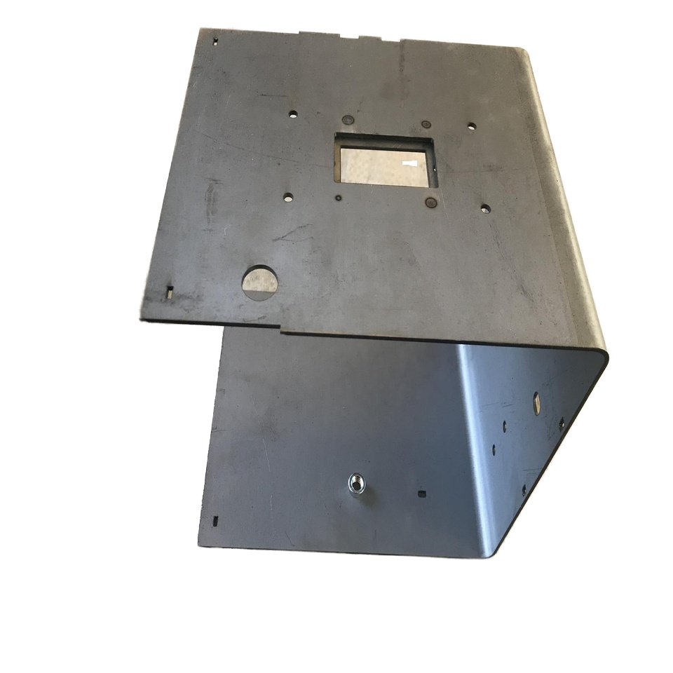 Custom Made Precision Sheet Metal Fabrication Andozied Aluminum Bending And Laser Cutting Enclosure Part