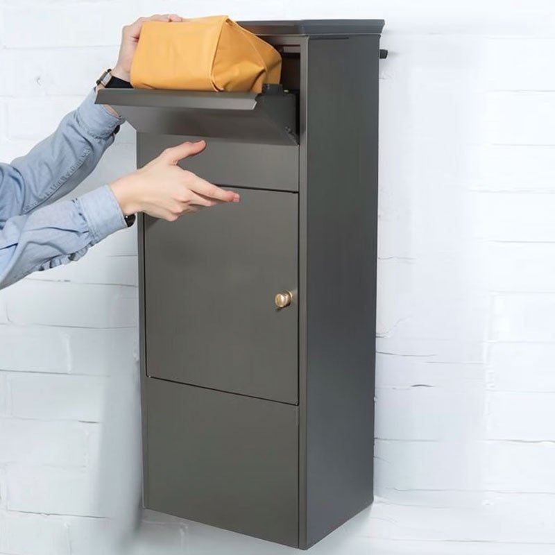 Sheet Metal Fabrication American Mailbox Postbox Surface Treated Mailbox Stainless Steel Letter Box Wall Mounted Mailbox