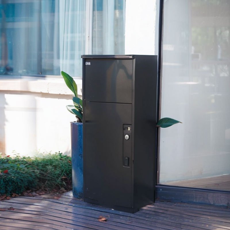 Sheet Metal Fabrication American Mailbox Postbox Surface Treated Mailbox Stainless Steel Letter Box Wall Mounted Mailbox