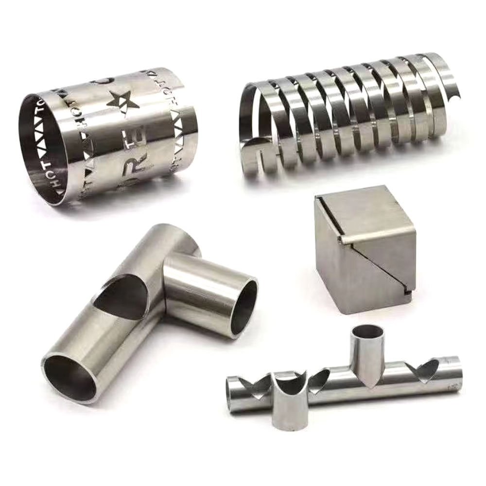 OEM CNC Laser Cutting Service Welding Tubes Custom Sheet Metal Fabrication Rectangle Parts CNC Machining Bending Service