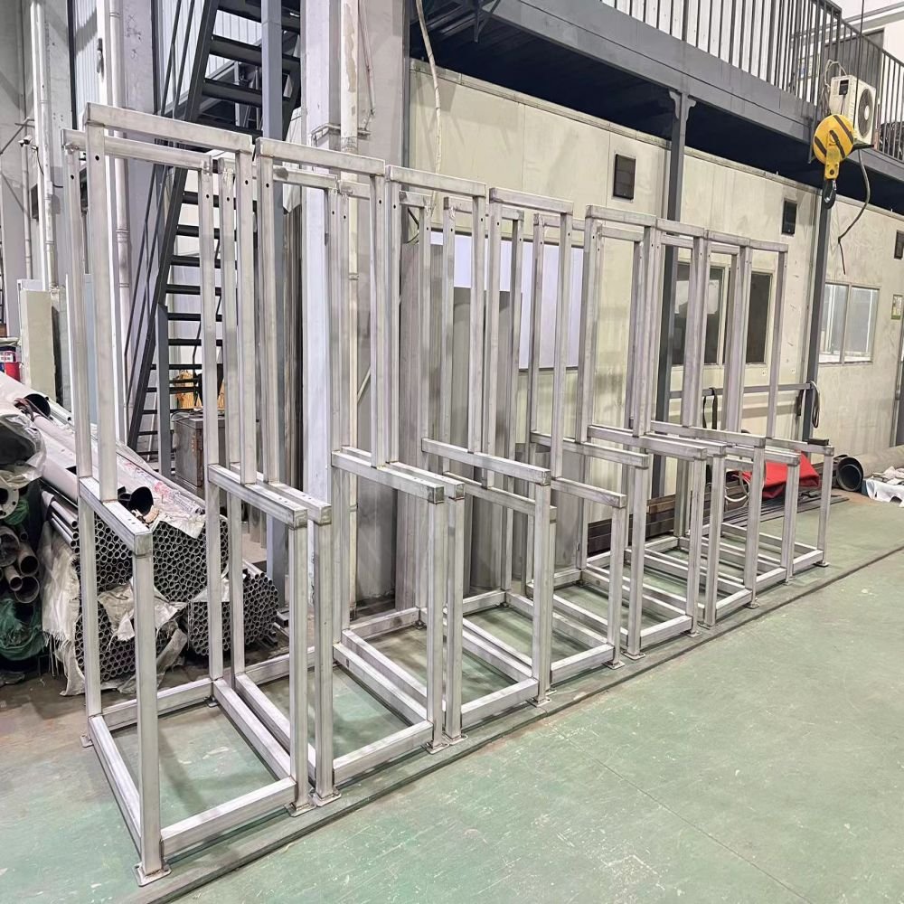 Factory Custom Laser Cutting Bending Stainless Steel Structure Frame Sheet Metal Fabrication