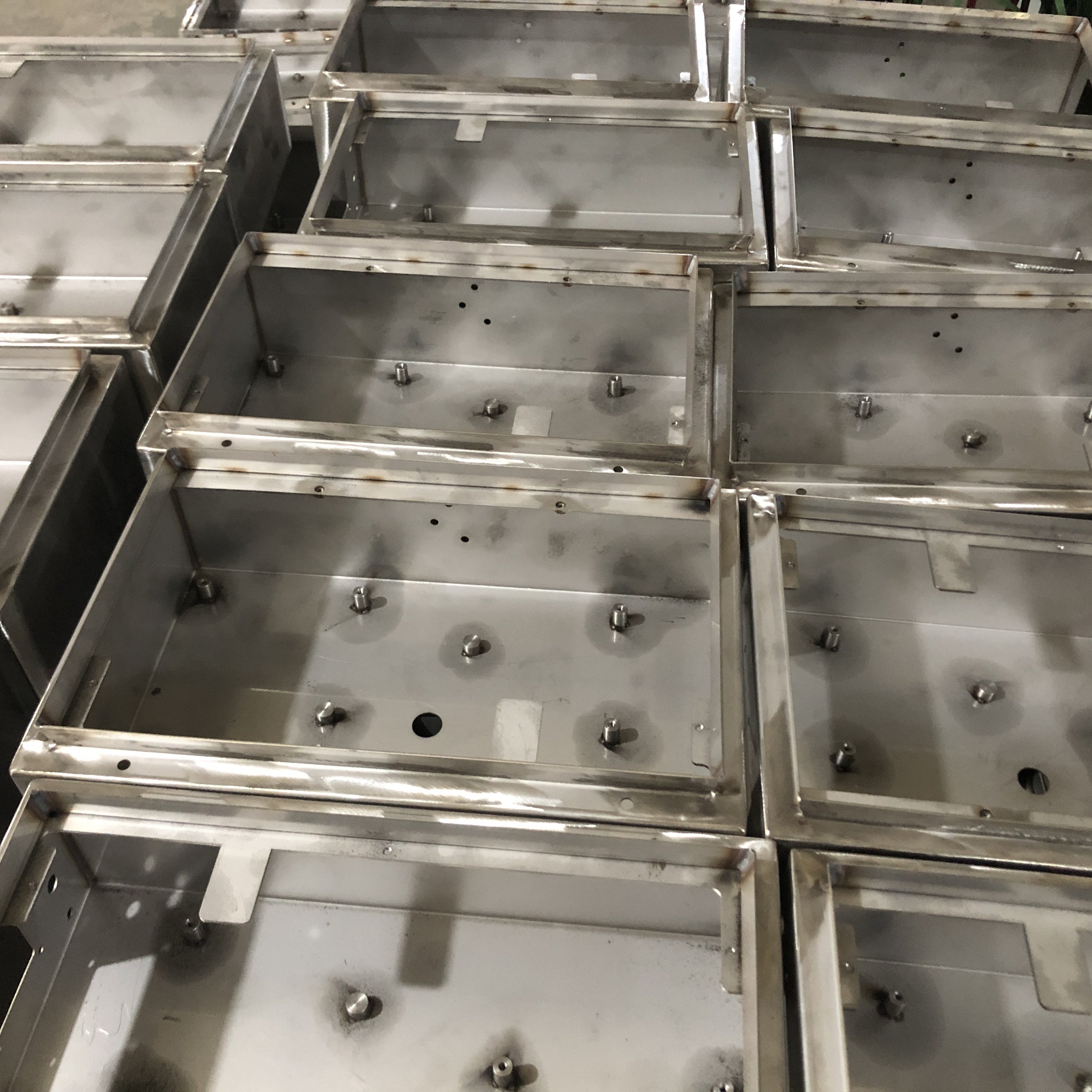 Stainless steel case housing