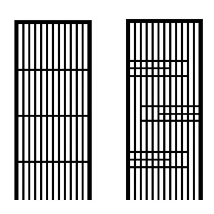 Aluminum alloy plate stainless steel fabrication custom decor sheet metal screen outdoor laser cutting metal