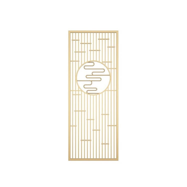 Aluminum alloy plate stainless steel fabrication custom decor sheet metal screen outdoor laser cutting metal