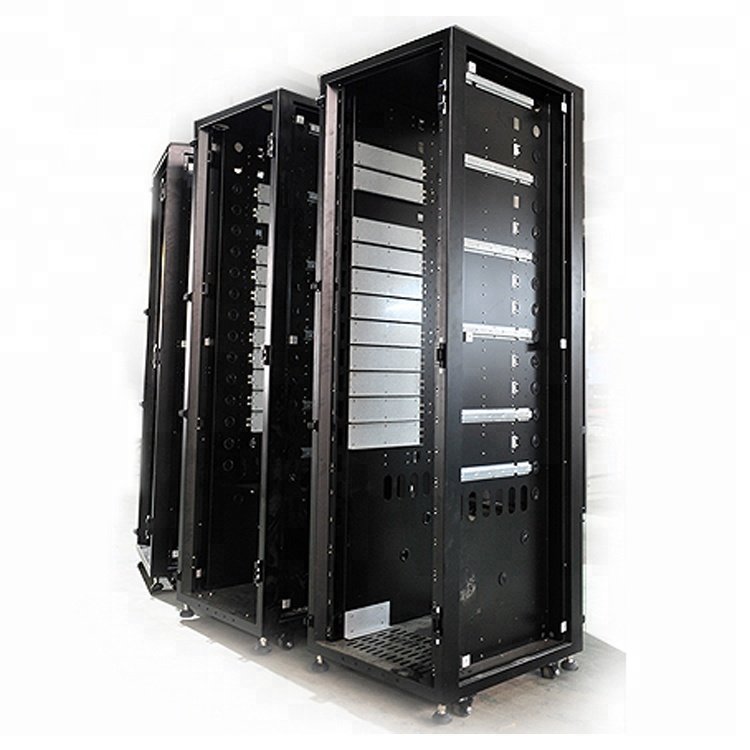 Custom Aluminum Laser Cutting Sheet Metal Bending Parts Fabrication for Electrical Control System Switchgear Cabinet