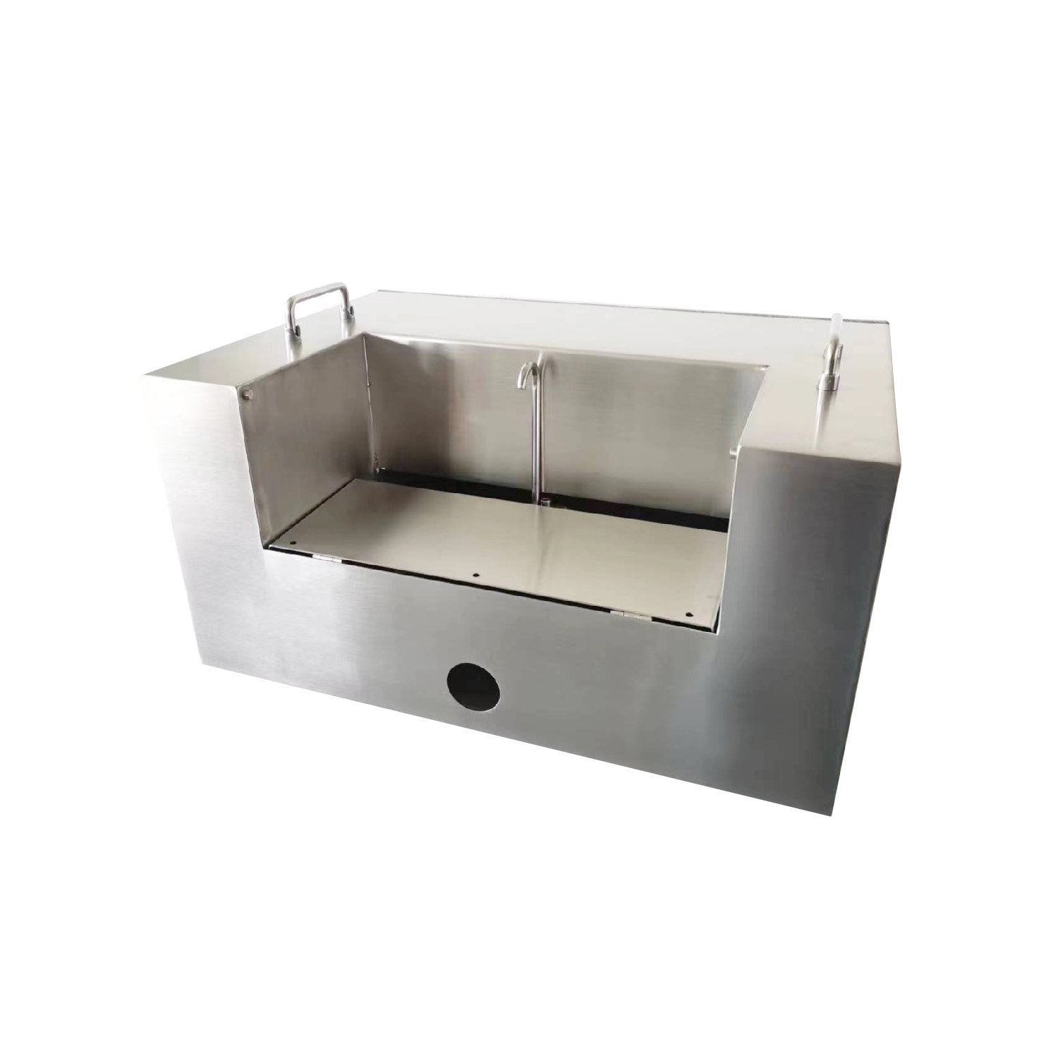 Stainless Steel Sheet Metal Fabrication Skimmer Mirror Polishing Laser Cut Products Enclousers Metal Work