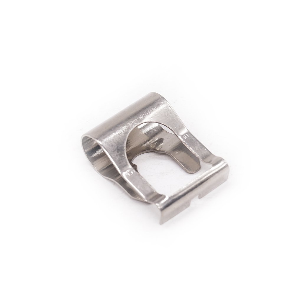 steel clips OEM custom Sheet Metal Fabrication Stainless Steel Spring Clamp tin plated clip