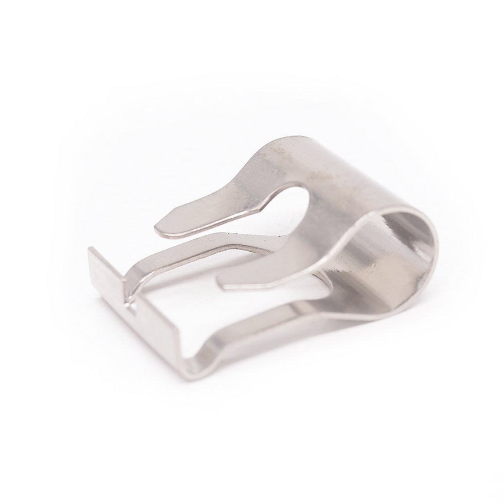 steel clips OEM custom Sheet Metal Fabrication Stainless Steel Spring Clamp tin plated clip