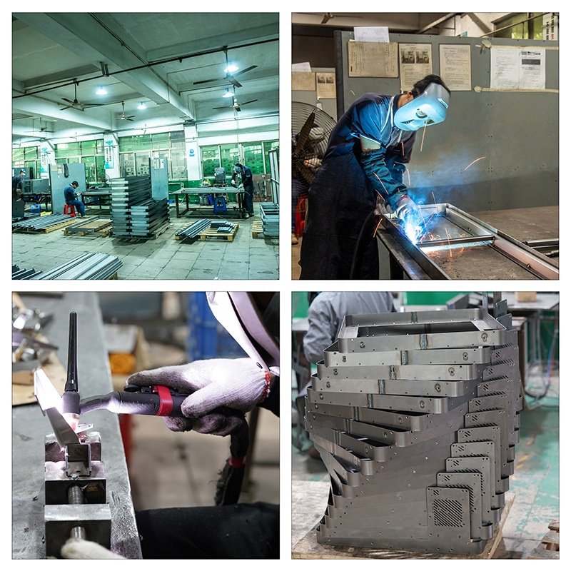 Custom Design High Quality Precision Brass Aluminum Stainless Steel Welding Work Bending Sheet Metal Fabrication Parts
