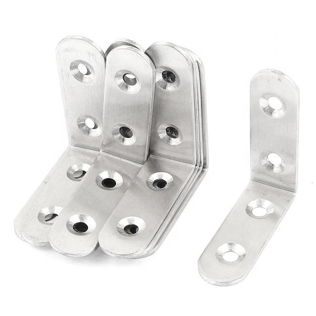 Sheet Metal Fabrication Stamping Shelf Angle Bracket Support Corner Brace