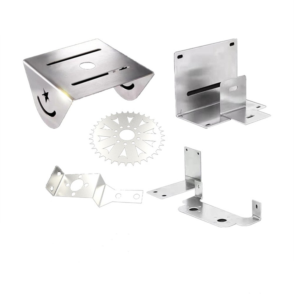 Custom Precision Cnc Machining Service Stainless Steel Metal Sheet Fabrication Stamping Laser Cutting Bending Service