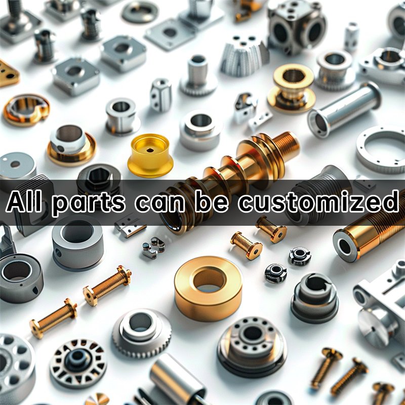 Customized Anodized Aluminum Stainless Steel Part Precision Cnc Milling Machining Metal Parts OEM Fabrication Service