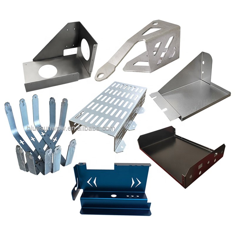 Oem Custom Metal Cutting Bending Parts Rocker Bracket Equipment Bending Aluminum Stainless Steel Parts Sheet Metal Products