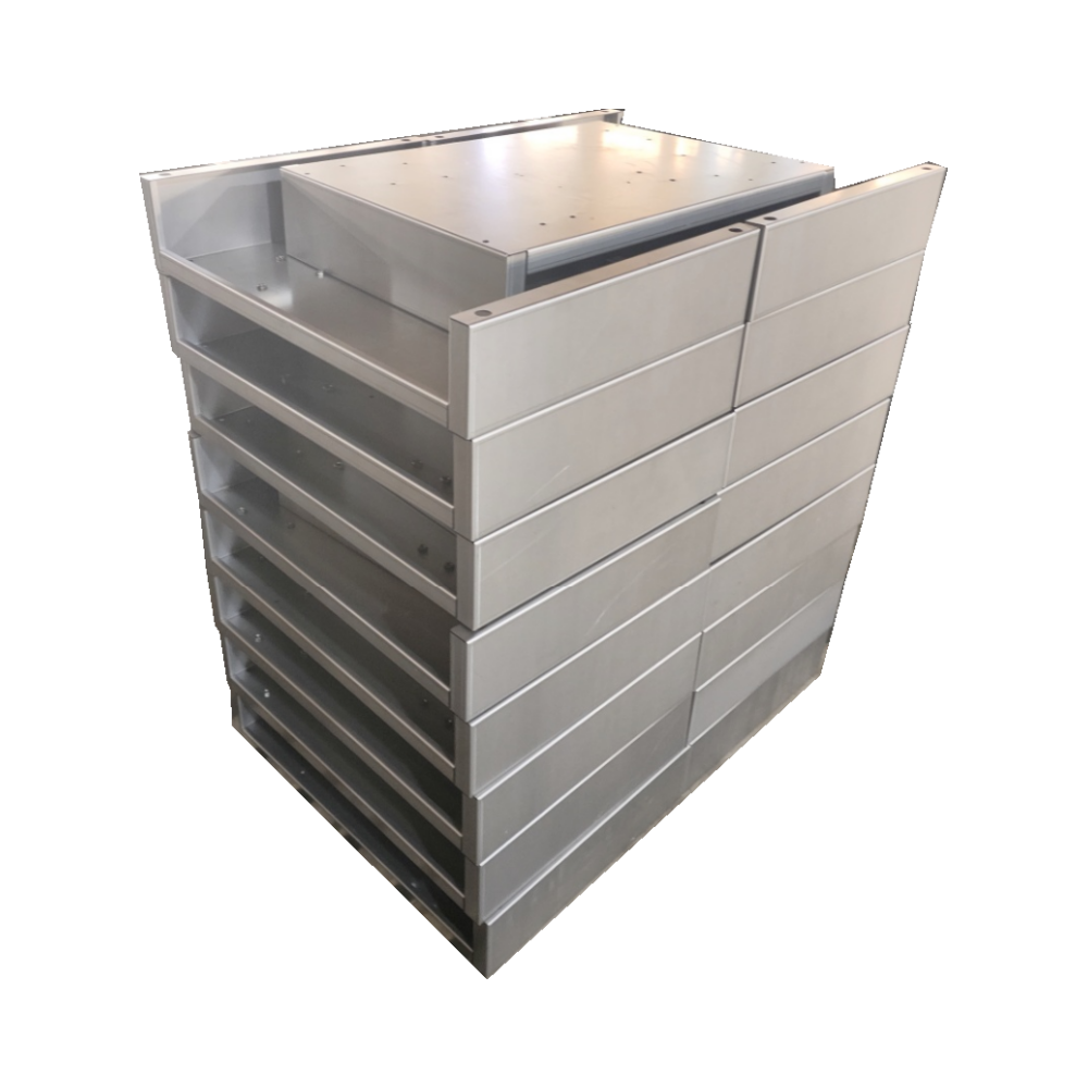 OEM Customized Stainless Steel Aluminum Enclosure Cabinet Laser Cutting Bending Welding Sheet Metal Fabrication Stamping Process