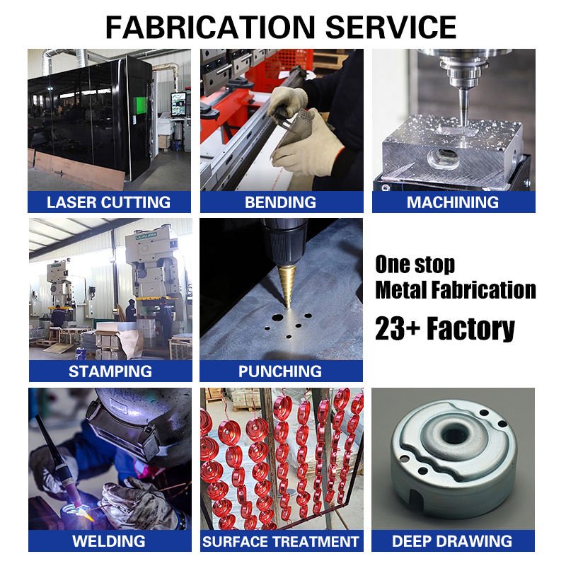 Oem Laser Cut Service Steel Laser Marker Logo Custom Stamping Process Sheet Metal Fabrication
