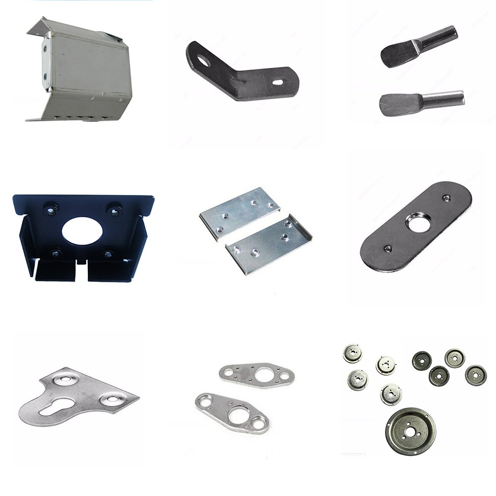 OEM stainless steel sheet metal fabrication cutting bending steel stamping stainless steel parts with spray metal wire bracket