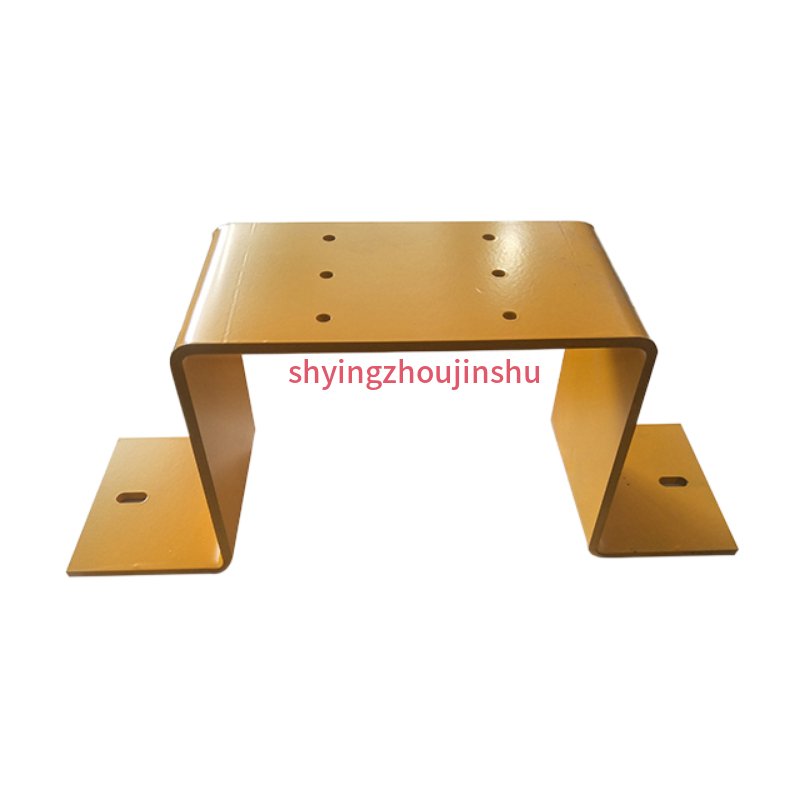 Custom painted powder coated sheet metal steel laser cutting bending parts with welding fabrication