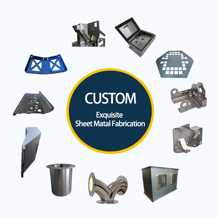 Precision Oem Cnc Laser Cutting Service Aluminum Stainless Steel Sheet Metal Stamped Bending Custom Sheet Metal Fabrication