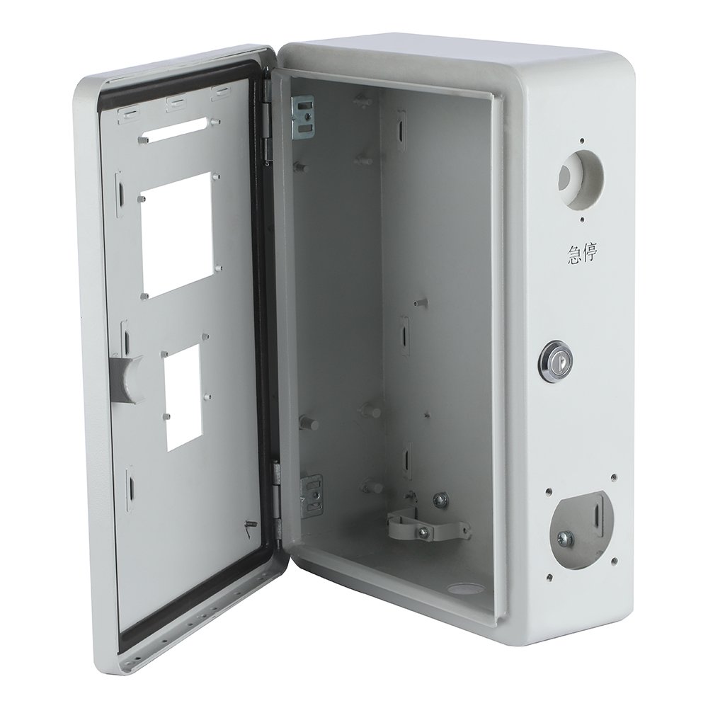 Custom Metal Box Sheet Case For Battery Enclosure Assembly Indoor Outdoor Cabinet