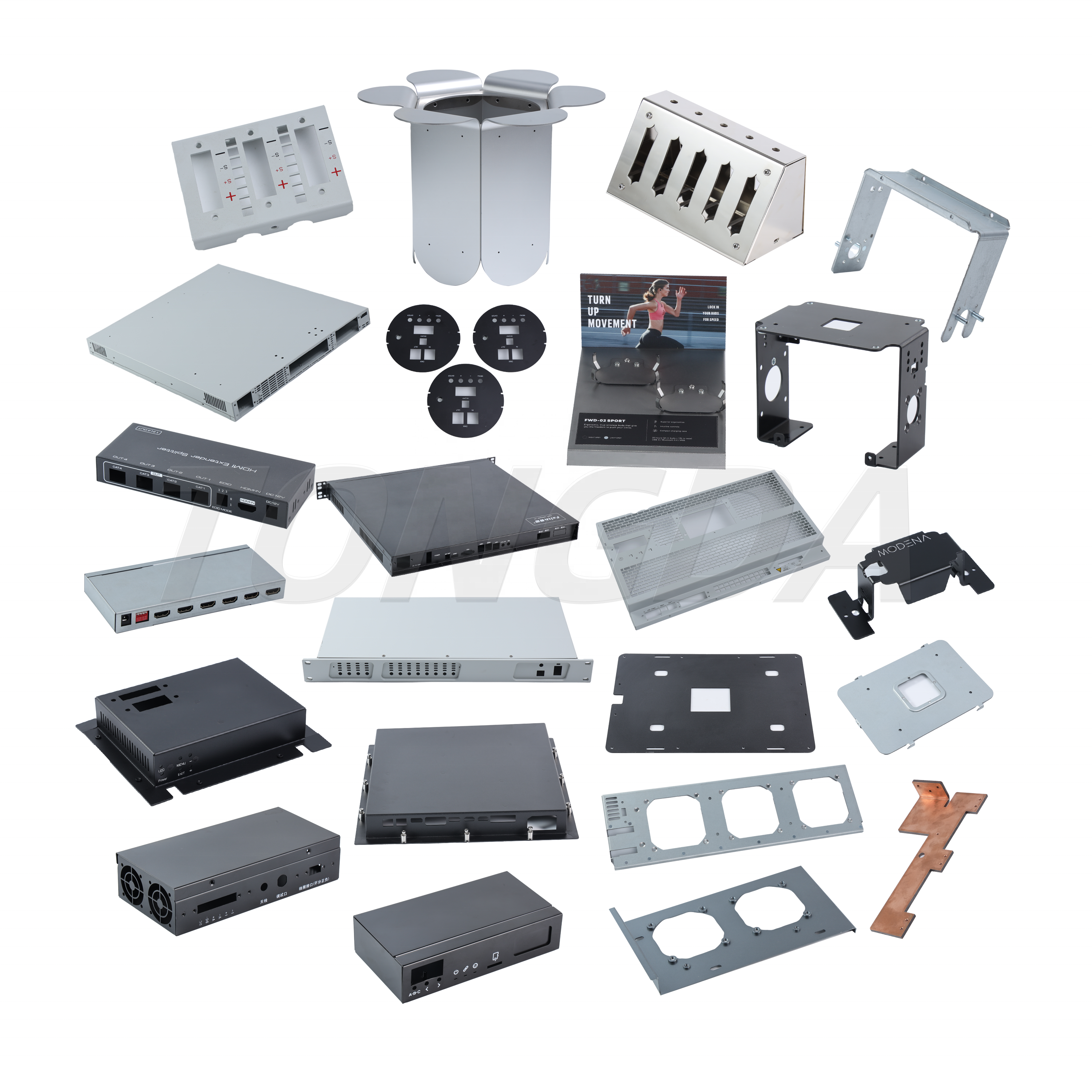 custom cheap china wholesale metal spare parts custom processing brackets sheet metal fabrication laser cutting service