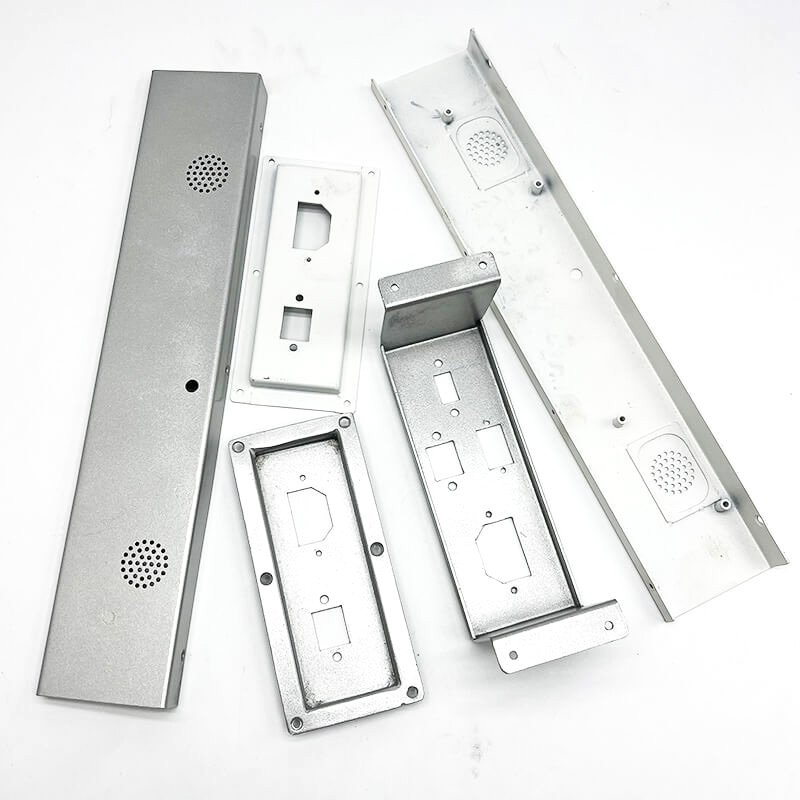 OEM Custom Metal Stamping Parts Sheet Metal Stainless Steel Mobile phone metal plate Aluminum Electronics Instrument Box