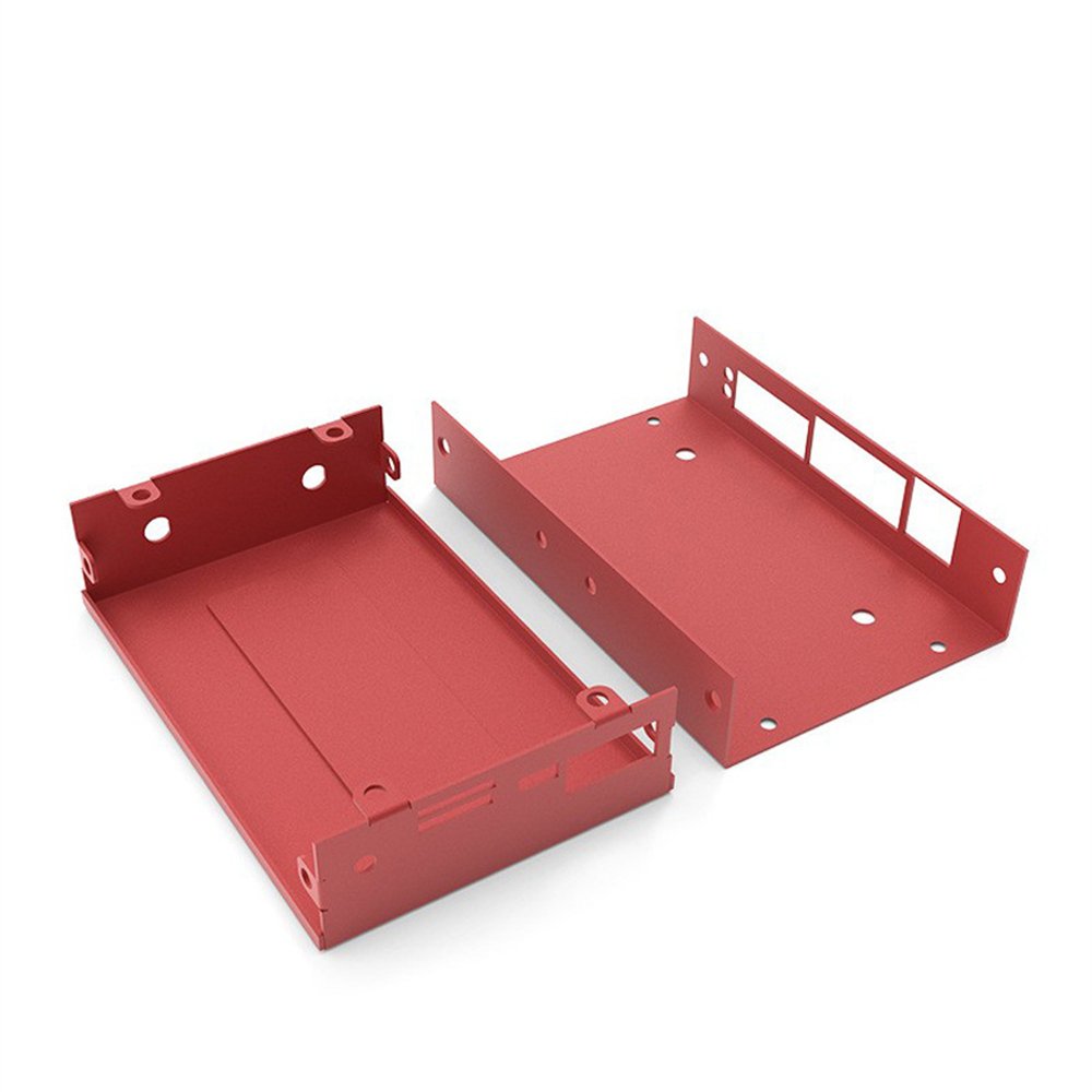 Custom Cnc Precision Stainless Steel Battery Instrument Case Aluminum Electric Enclosure Box Sheet Metal Fabrication