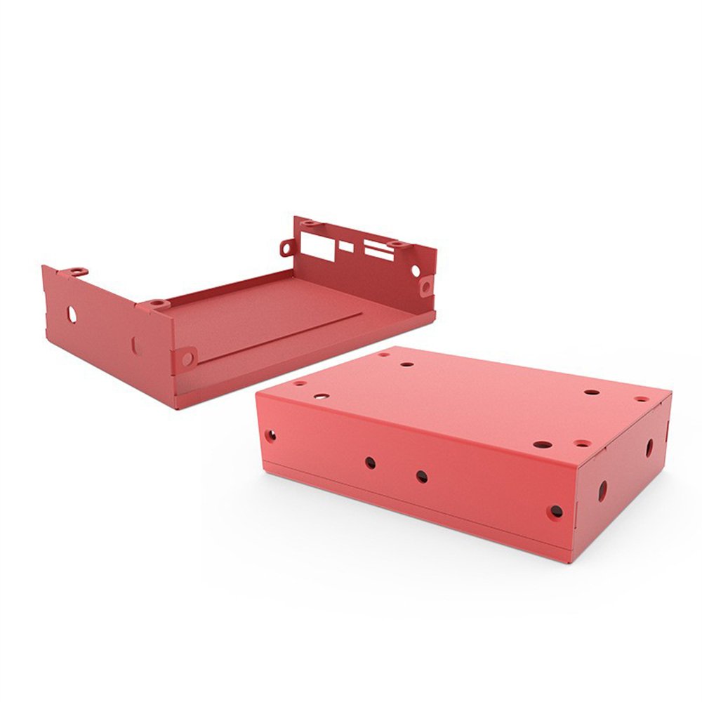 Custom Cnc Precision Stainless Steel Battery Instrument Case Aluminum Electric Enclosure Box Sheet Metal Fabrication