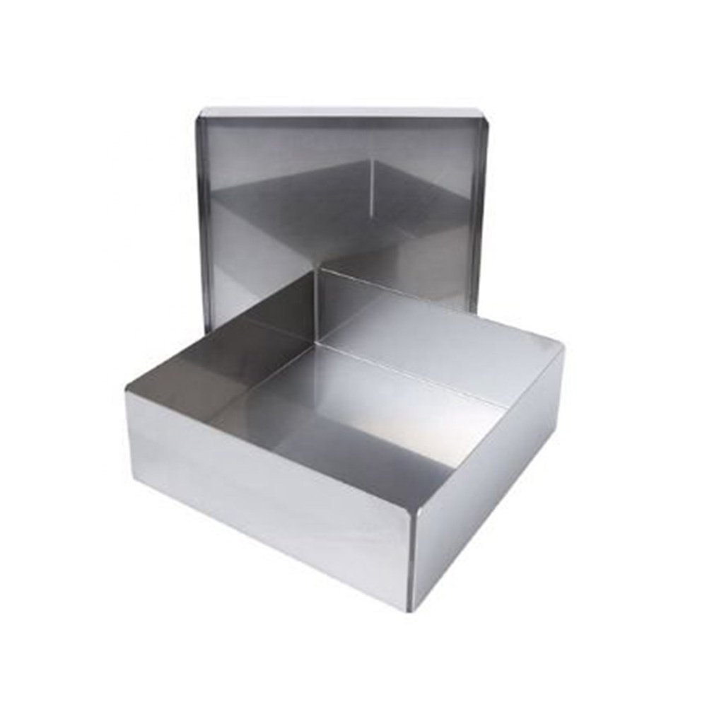 Customized Sheet Metal Fabrication Anodized Welded Right Angle Folded Sheet Metal Plate