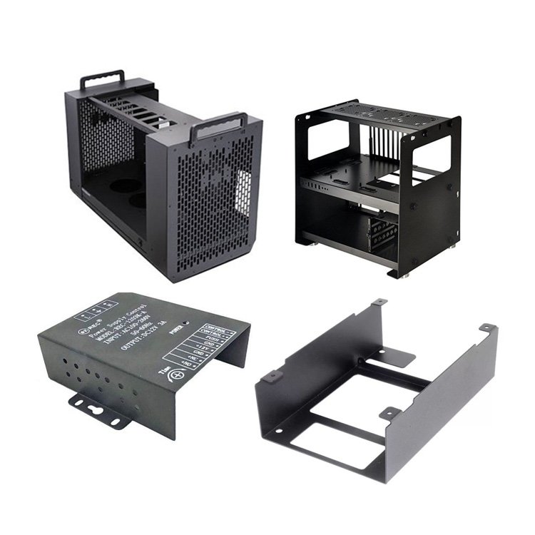 OEM Customized Design Sheet Metal Box Fabrication 19Inch 1U 2U 3U 4U Rack Mount Atx Servers Chassis Storage Enclosure