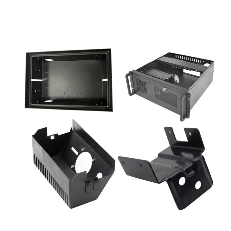 OEM Customized Design Sheet Metal Box Fabrication 19Inch 1U 2U 3U 4U Rack Mount Atx Servers Chassis Storage Enclosure