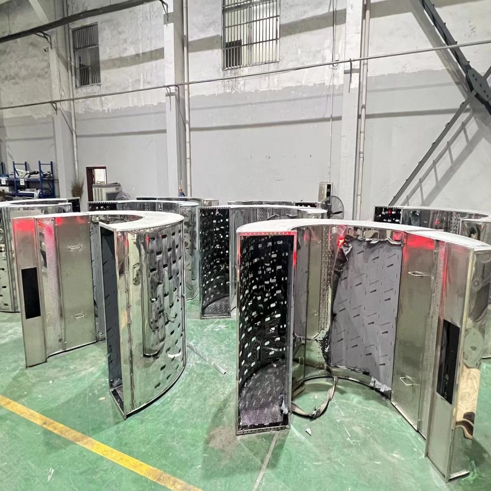 Custom Bending Workpieces Enhanced Stainless Steel Parts Sheet Metal Fabrication With Laser Cutting Process