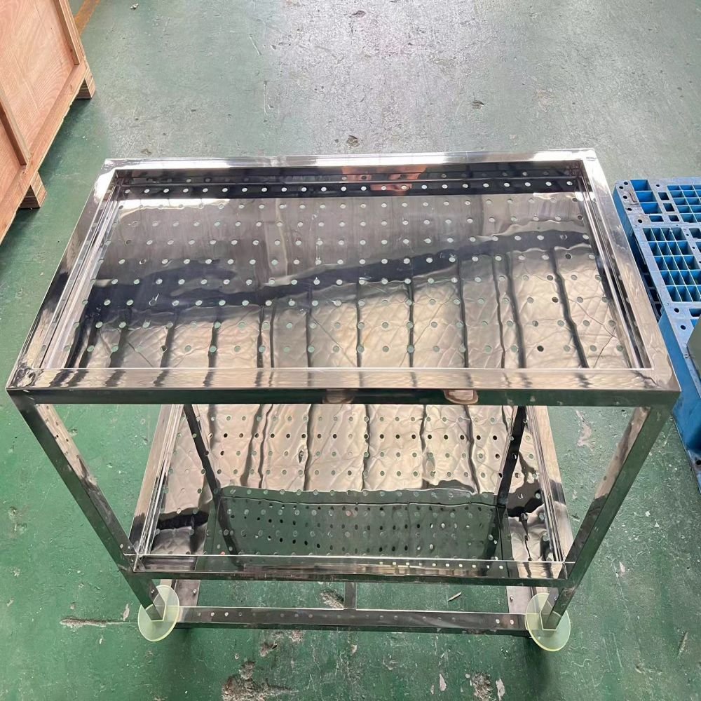 Custom Bending Workpieces Enhanced Stainless Steel Parts Sheet Metal Fabrication With Laser Cutting Process