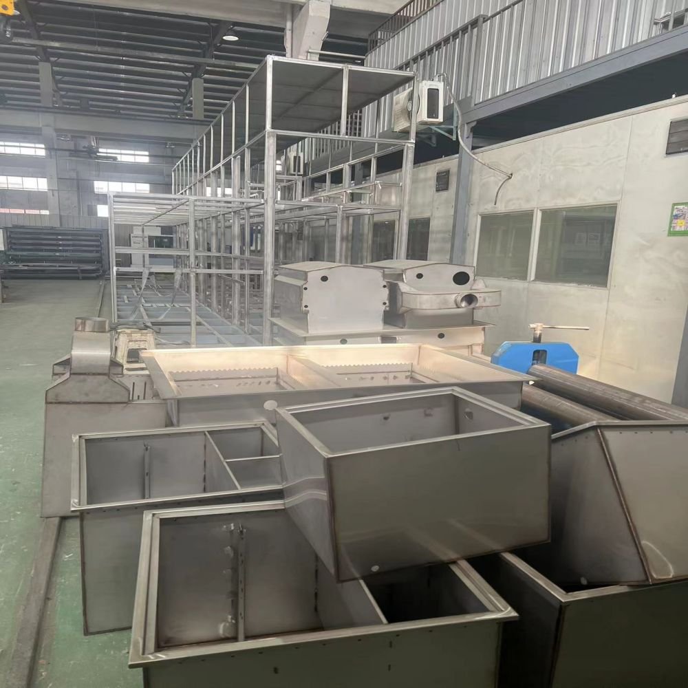 Custom Bending Workpieces Enhanced Stainless Steel Parts Sheet Metal Fabrication With Laser Cutting Process