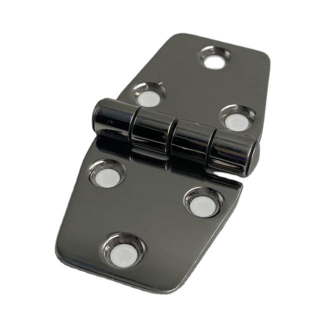 OEM Custom Stainless Steel Sheet Metal Fabrication Trailer Truck Body Parts Copper Container Door Hinge Stamping Bending Process