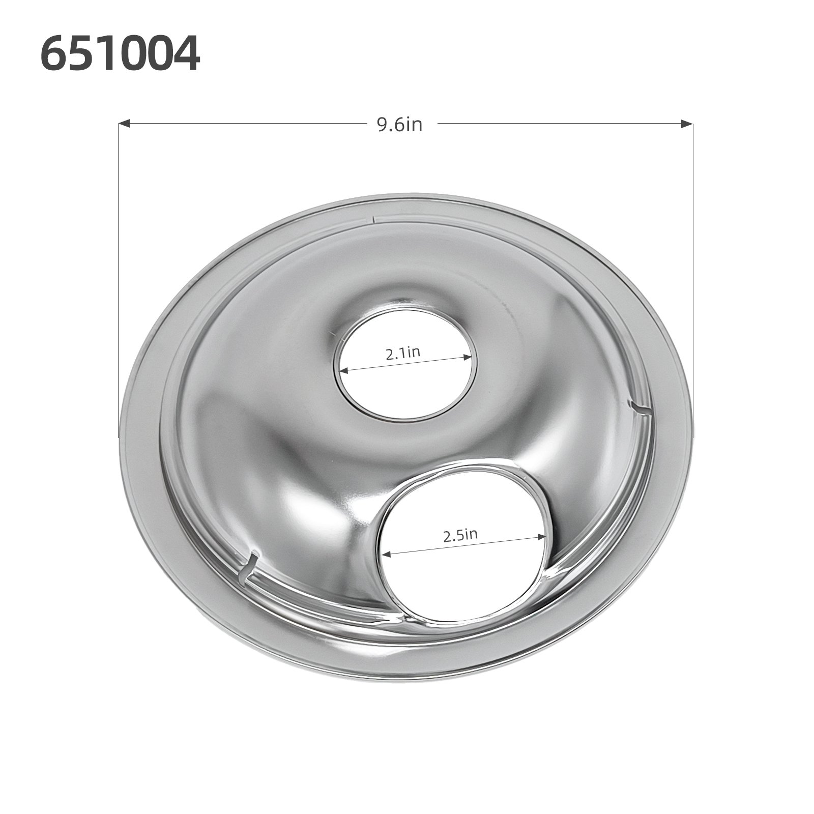 Range Stove Top Part Sheet Metal Fabrication 8" Drip Pan Bowl Stove Burner Drip Pan Bowl Deeper Pan to Catch More Spills