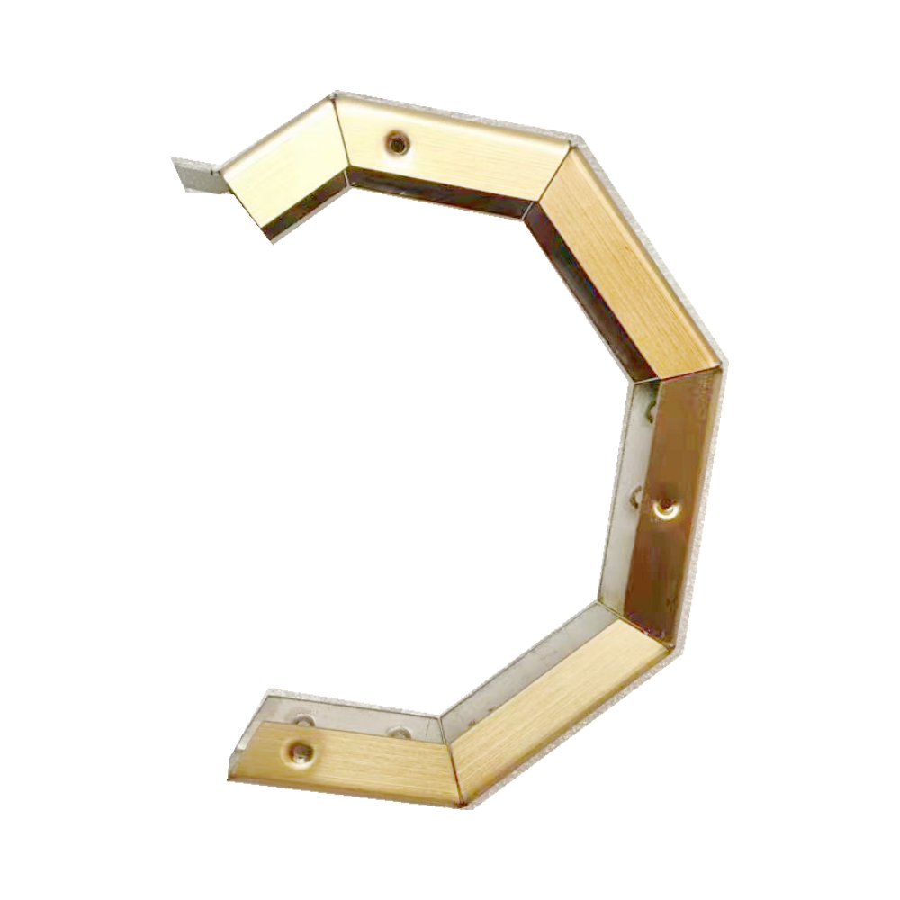 OEM Custom Precision Sheet Metal Fabrication Parts Stainless Steel Zinc Metal Processing Laser Cutting Bending Steel Metal Parts