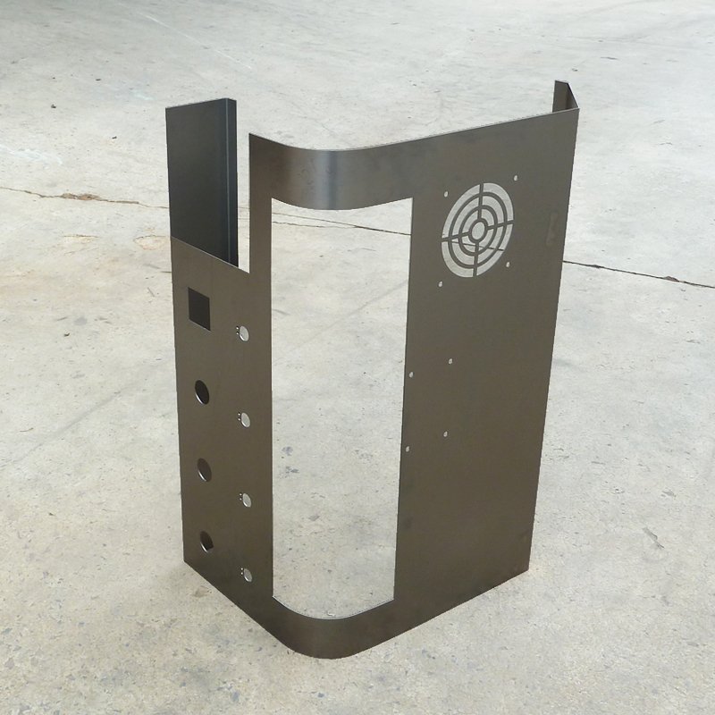 customized stainless steel aluminum part bend laser cutting sheet metal fabrication services