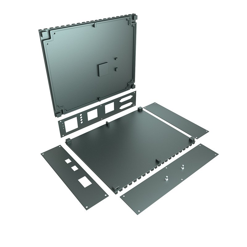 Custom Aluminium Stainless Steel Product Case Metal Fabricator Prototype Enclosure Box Sheet Metal Fabrication