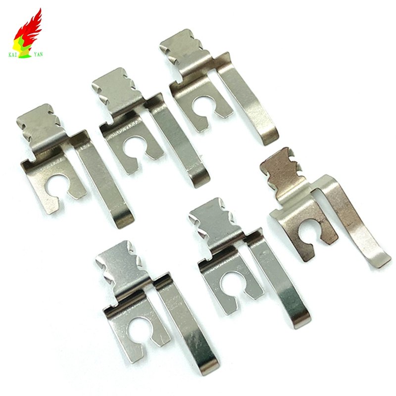 Customized Metal Stamping Parts Sheet Metal Stamping Stainless Steel Contact Shrapnel Clip