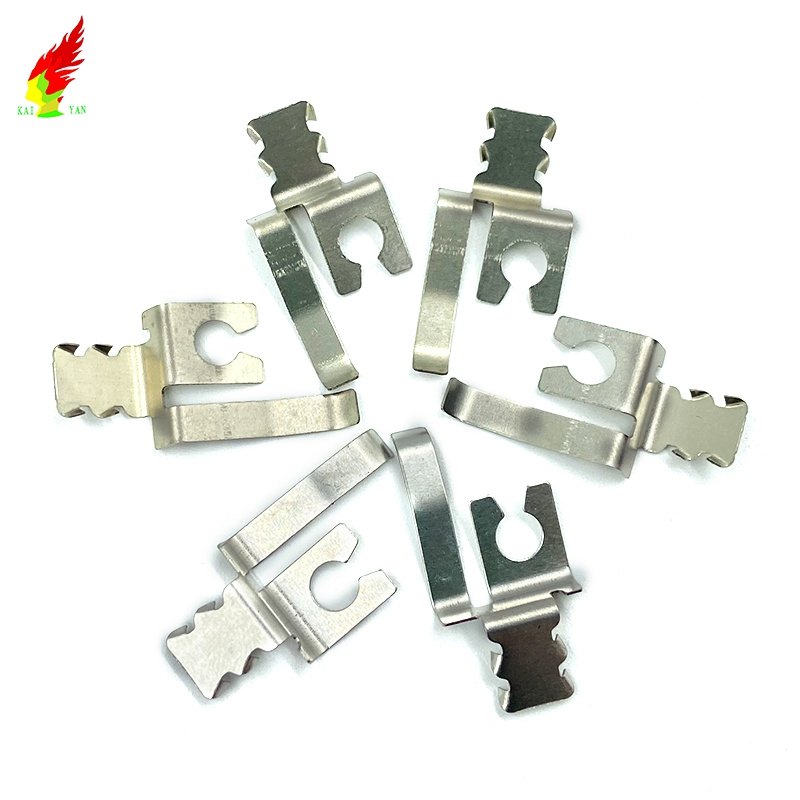 Customized Metal Stamping Parts Sheet Metal Stamping Stainless Steel Contact Shrapnel Clip