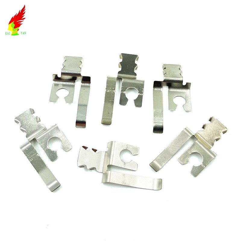 Customized Metal Stamping Parts Sheet Metal Stamping Stainless Steel Contact Shrapnel Clip