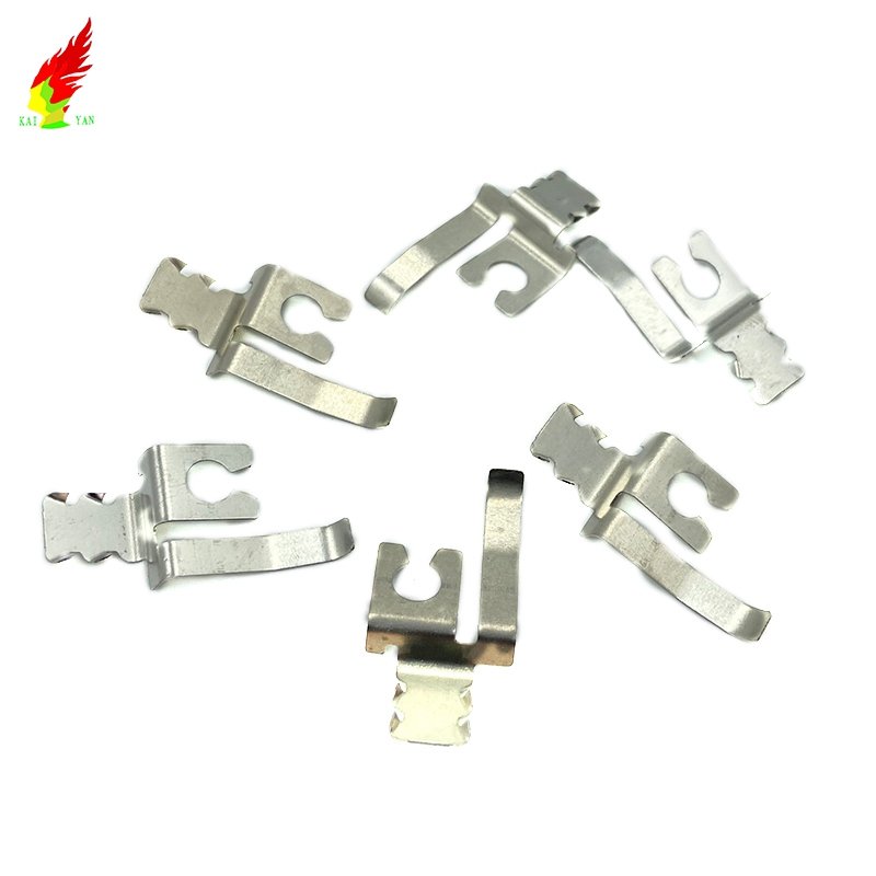 Customized Metal Stamping Parts Sheet Metal Stamping Stainless Steel Contact Shrapnel Clip