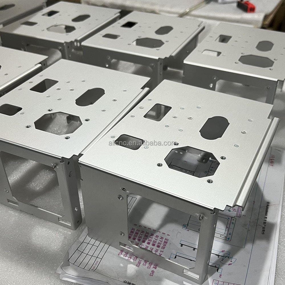 Customized China sheet steel metal fabrication aluminum cnc enclosure sheet metal service manufacturer