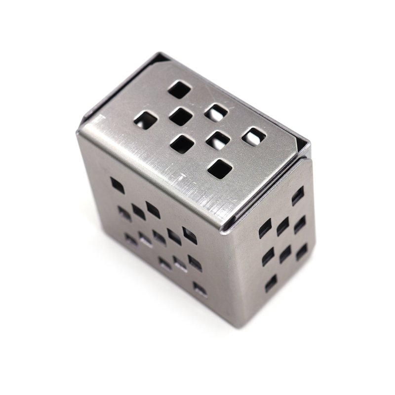 Custom Sheet Metal Fabrication Service Porous Stamping Parts Stainless Steel Galvanizing Bevel Gearbox Bracket