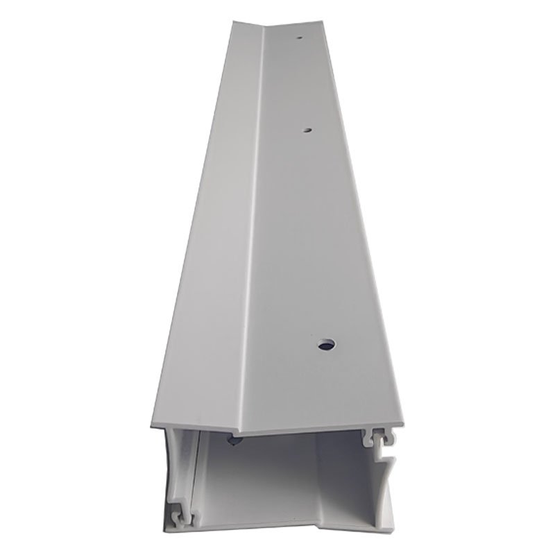 White stainless cnc machining ACHP aluminium profile frame custom precision machining sheet metal fabrication parts
