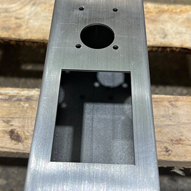 customize metal parts laser cutting welding blending stamping carbon steel galvanized sheet metal fabrication