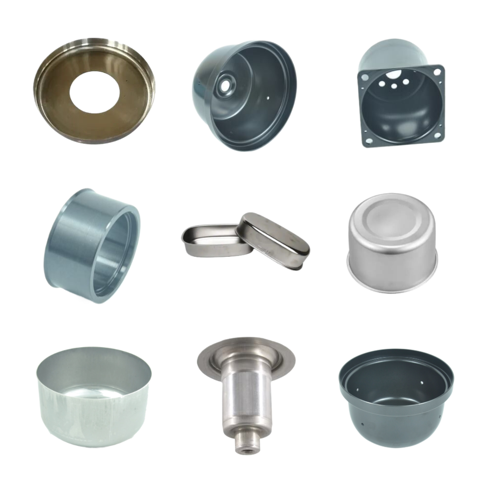 Custom Deepshaped Stainless Steel Deep Drawing Parts Bending Of Sheet Metal Stamping And Laser Cut Parts