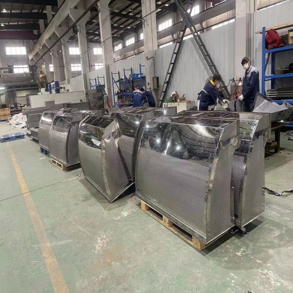 Non-standard Stainless Steel Structure Frame Custom Mirror Finish Sheet Metal Fabrication